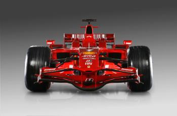 Ferrari F2008 F1 car - Ferrari car for 2008 F1 season, many modifications still to come until first race