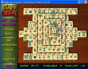 Mahjong solitaire - Mahjong is a solitaire game of tile matching Mahjong solitaire - Mahjong is a solitaire game of tile matching