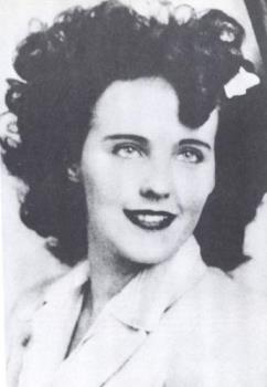 Elizabeth Short - The Real Black Dahlia  - A picture of Elizabeth Short - The Real Black Dahlia 