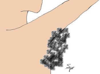 Hairy armpits - Hairy armpits can smell just a bit more than naked ones.

