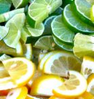 lemon and lime - citrus fruits