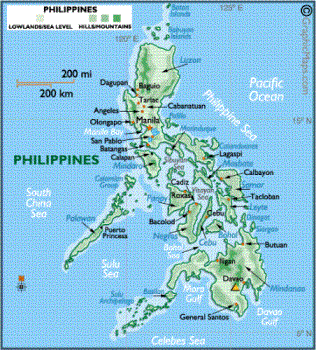 map - map of the philippines