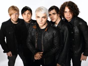 My Chemical Romance group shot - MCR, a My CHemical Romance Group shot photo.