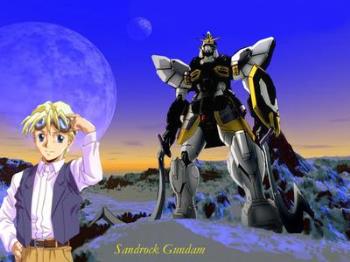 Quatre - Quatre and Gundam death Scythe