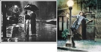 Singing in the rain - What is more beautiful than the rain.