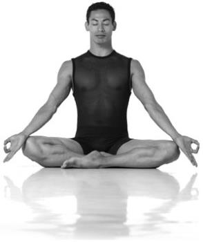 Meditation - A man meditating