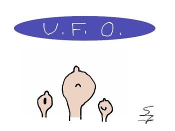 ufo? - My life&#039;s too dull to be graced with a UFO!