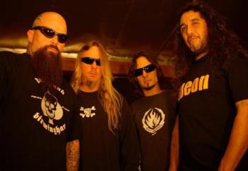 The Classic Slayer Lineup - The Classic Slayer Lineup (L-R): Kerry King, Jeff Hanneman, Dave Lombardo and Tom Araya