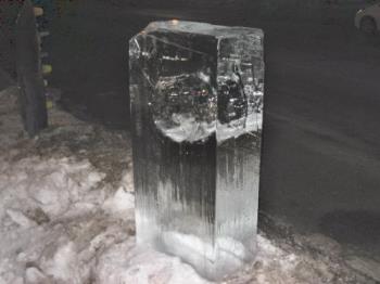 Ice Sculpture - Same piece from a different angle though Ice Sculpture - Same piece from a different angle though