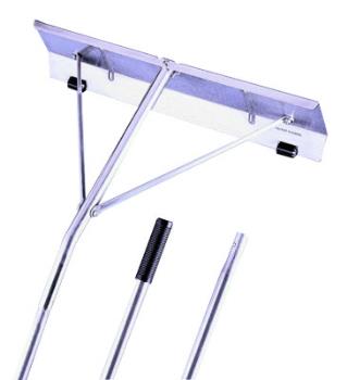 Roof Rake - For clearing snow from roofs Roof Rake - For clearing snow from roofs