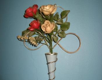 Mothers Day Flowers - Made by me way back in 1962 or so Mothers Day Flowers - Made by me way back in 1962 or so