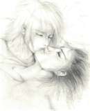 A kiss - Oh how lovely it makes me feel to be kissed and loved by my wonderful husband!