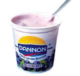 Dannon Yogurt - It even cures yeast infection too! But use plain dannon yogurt for that part of the body and eat the fruit kind.