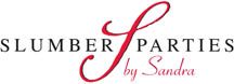 My Slumber Parties logo! www.slumberpartiesbysandr - Logo for my Slumber Parties business!