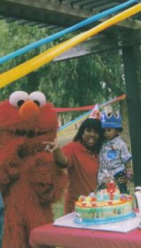 Last Year's Party - This is a picture from my great-nephew's first birthday party. Last Year's Party - This is a picture from my great-nephew's first birthday party.