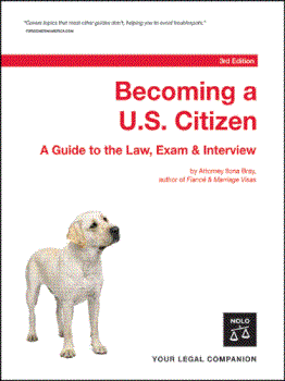 Old copy of book to become a citizen - Last edition of the guide to become a citizen of the US.