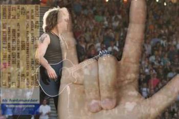 Bon jovi in concert - Both adults and kids enjoyed :)