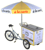Bike powered ice cream cart! - old fashioned ice cream delivery, bike power, ice cream