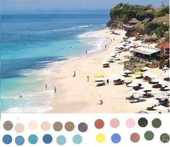 dreamland bali with its colors - dreamland Bali island, with its colors image
