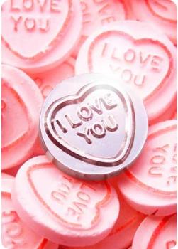 "I love you" Love Hearts - These little sweets say so easily what many people find hard to experience or say themselves