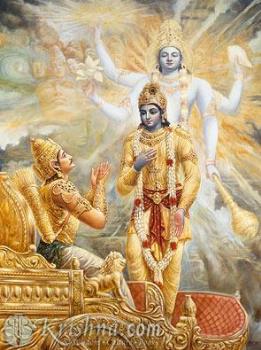 Bhagvad gita - All souls start their cosmic journey of 8.4 million manifestations and it is at the far end of the cosmic life that the Soul Atman comes back to is pristine pure form. At the time of dissolution of the Cosmos all these purified souls combine together to form what we know as God the Almighty Creator. Bhagvad gita - All souls start their cosmic journey of 8.4 million manifestations and it is at the far end of the cosmic life that the Soul Atman comes back to is pristine pure form. At the time of dissolution of the Cosmos all these purified souls combine together to form what we know as God the Almighty Creator.