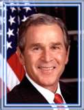 Thank You Pres Bush - for putting us in the red once again. We knew we could count on you!