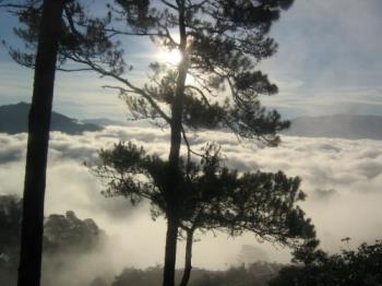 Magistic mountain ranges! - 5AM, Sagada Mountain Province, northern part of the Philippines.