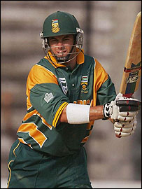 Neil Douglas McKenzie - McKenzie made his maiden Test hundred against New Zealand in 2000-01. Another century soon came, against Sri Lanka at Supersport Park but it would be his last (to date). From there on in he couldn&#039;t convert his 12 50&#039;s into hundreds although he came close when he was run out by Damien Martyn for 99. After a series of low scores was dropped from the side. After showing excellent form in domestic cricket, three and a half years later he was again recalled to the South African Test squad for the second Test against the West Indies at Newlands. Opening the innings, McKenzie scored 23 before a torn calf muscle meant he was unable to bat in the second innings and would miss the third Test of the series. A further development as a result of his recall was that Somerset announced that it was unlikely that McKenzie would return to the club for the 2008 season, having played in 2007 as a Kolpak player. During a test against Bangladesh begun on February 29, 2008, McKenzie hit a world record 1st wicket partnership of 415 with Graeme Smith.