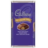My favorite chocolate bar - Cadbury milk chocolate bar filled with soft English Toffee. YUM!