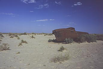 dusty sea!!! - the once used to be aral sea