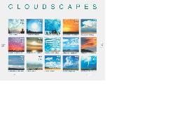 Cloudscapes - This nice sheet also has description of each type of cloud on the back of the sheet.  Very beautiful!