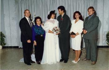 My 1st wedding to my hubby - wedding