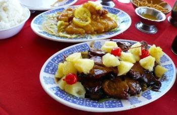 A Typical Chinese Food ... - This is a picture of a typical chinese food at a chinese restaurant