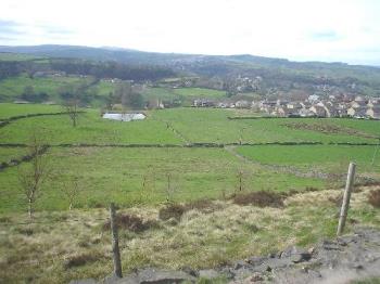 holmfirth - this is the area around my home and it is a beautiful area, such beauty encourages me to walk 