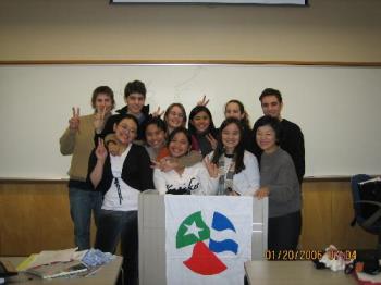 me with swiss friends - THat&#039;s us YFU scholars with the swiss scholars and our Japanese teacher. :)
