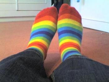 socks - wearing socks 