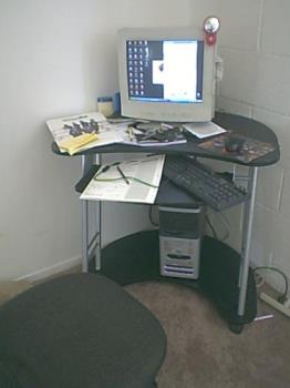 computer - computer desktop. compaq presario.
