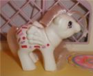 toys - When I was a kid, I also liked playing with my stuff toys. Im not into barbie that much. I much prefer playing with My Little Pony toys. They are my favorite. 