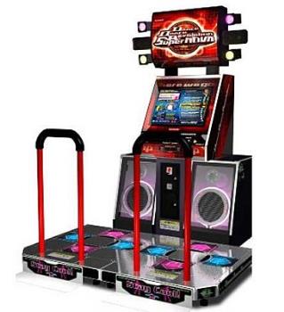 Here is one version of DDr machine. Lets dance tog - Here is one version of DDr machine. Lets dance together.