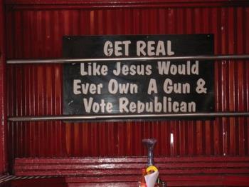 wwjd? - What would Jesus do? Would he really be into all of the neocon agenda out there? Whether or not you&#039;re a Christian, I think if you really think about it you would have to agree that a lot of the behavior of the super self righteous "Christians" is anything but spiritual.