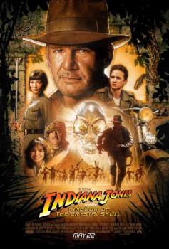 The poster of Indiana Jones and the Crystal Skull. - The poster of Indiana Jones and the Crystal Skull. In theaters May 22 