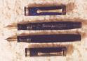 blue and black ballpen - use by corporate people.