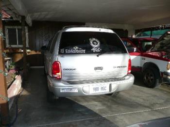 back veiw if Durango -  my Durango