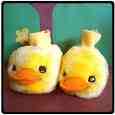 Duck slippers - Yellow duck slippers
