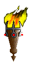 My old avatar - burning torch