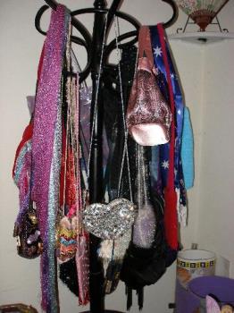 My accessary tree - My accessary tree,bags and scarves