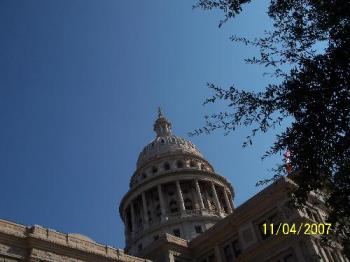 State capital of Texas - A photo taken on the grounds of the State Capital Building in Texas.