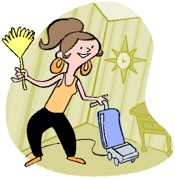 Lady Cleaner - Lady ready to get her work done