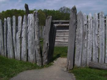 Fort Necessity - The entrance to Fort Necessity