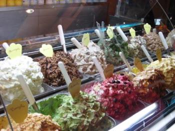 Gelato!  - A picture my friend took of gelato when she went on vacation